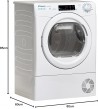 Candy Asciugatrice CSEH10N2TE-S  Capacità 10 Kg Classe Energetica E