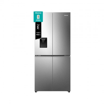 HISENSE Frigorifero 4 Porte RQ5P470SMIE Capacità  482 Lt Classe Energetica E