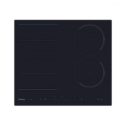 CANDY Piano Di Cottura A Induzione CIES644DC 4 Fuochi Larghezza 60 Cm Colore Nero