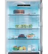 CANDY Frigorifero Combinato CNCQ2T618EX  No Frost  355Lt  Inox  Classe E