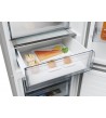 CANDY Frigorifero Combinato CNCQ2T620EX No Frost 409 Lt Inox Classe E