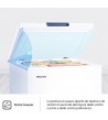 HISENSE Congelatore Orizzontale MCF95E 95lt Bianco Classe E