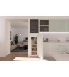 CANDY Congelatore Verticale CNUQ2L513EW 169lt Classe E Bianco