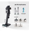 SAMSUNG Aspirapolvere VS20C955CTK/WA Senza Filo Potenza 580 W Colore Nero