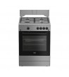 BEKO Cucina FBE62120XD Forno Ventilato Multifunzione 4 Fuochi Classe A Inox Libera Installazione