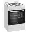 BEKO Cucina FBE62011WC Forno Ventilato Multifunzione 4 Fuochi Classe A Bianca Libera Installazione