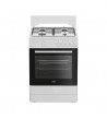BEKO Cucina Con Forno A Gas FBG62010DW 4 Fuochi Classe A Bianca Libera Installazione