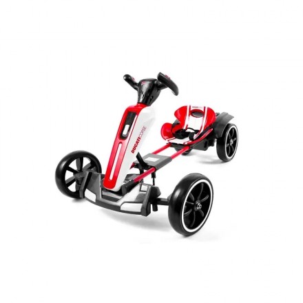 Ducati DU-KA-250001 Kart Elettrico Speed Kart Per Bambin Velocita 5km/h per bambini da 3 a 5 anni