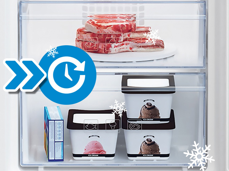 Sportello Originale Beko Per Freezer Veloce – Ricambio Genuino 4308800900 Per Frigo Congelatore TZDA661W