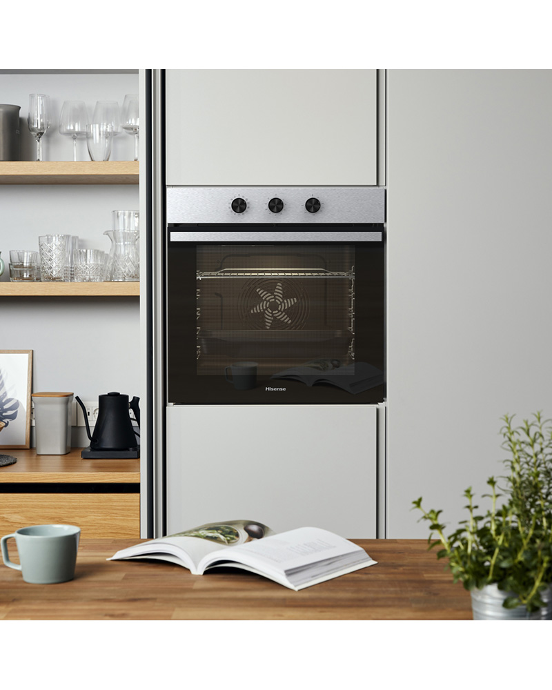 Forno A Incasso Hisense BI61111AX Inox 77 Lt Classe A - Mondo  Elettrodomestici