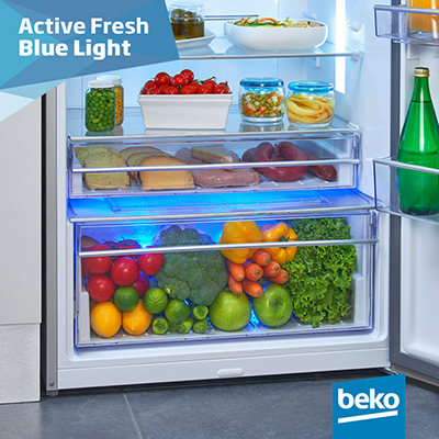 frigorifero beko gn1416232zx a libera installazione active fresh blu light