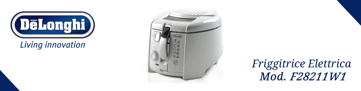 friggitrice delonghi f28211w1 banner