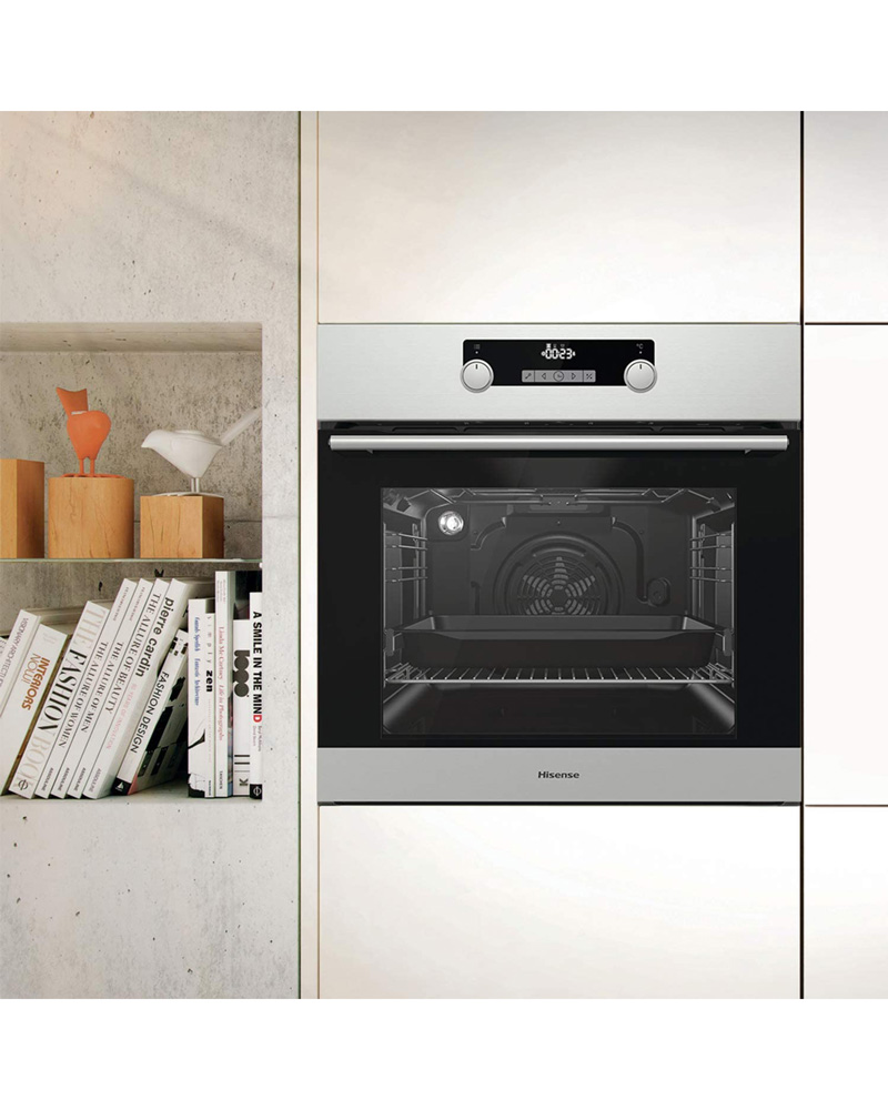 Forno A Incasso Hisense Modello BI5229PX Inox 70 Lt Classe A+ Pirolitico  Multifunzione - Mondo Elettrodomestici