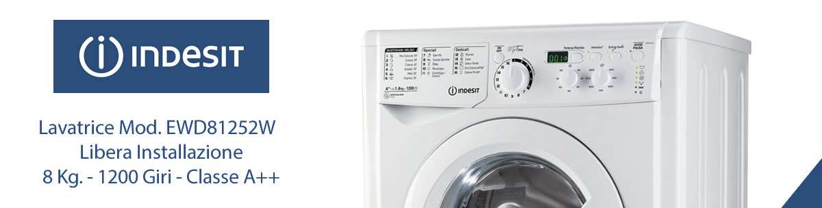 lavatrice indesit ewd81252w a libera installazione banner