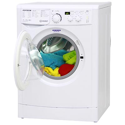 lavatrice indesit ewd81252w aperta