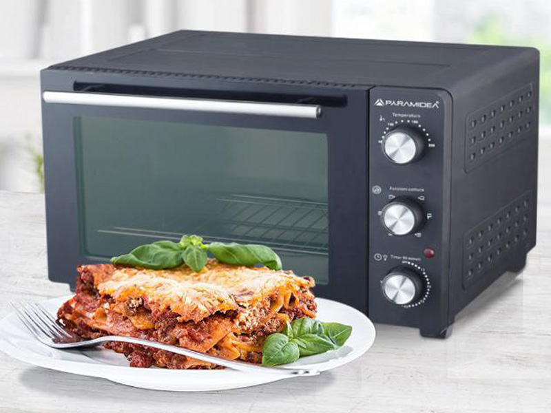 Forno Elettrico Pyramidea FOK3612 Nero 36lt - Mondo Elettrodomestici