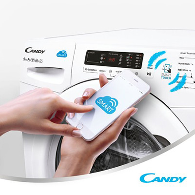candy lavatrice CS1282D3-01 a libera installazione smart