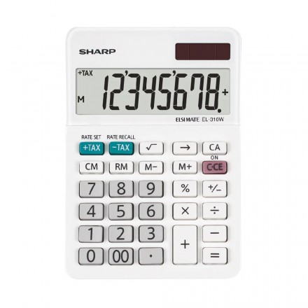 SHARP Calcolatrice EL310WB Da Tavolo
