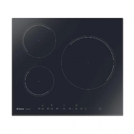 CANDY Piano Di Cottura CIB640DV3 A Induzione 3 Fuochi Colore Nero