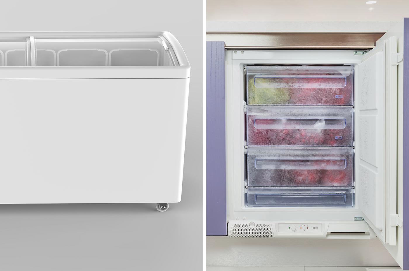 Quali tipi di garanzia sono generalmente offerti con i congelatori verticali?