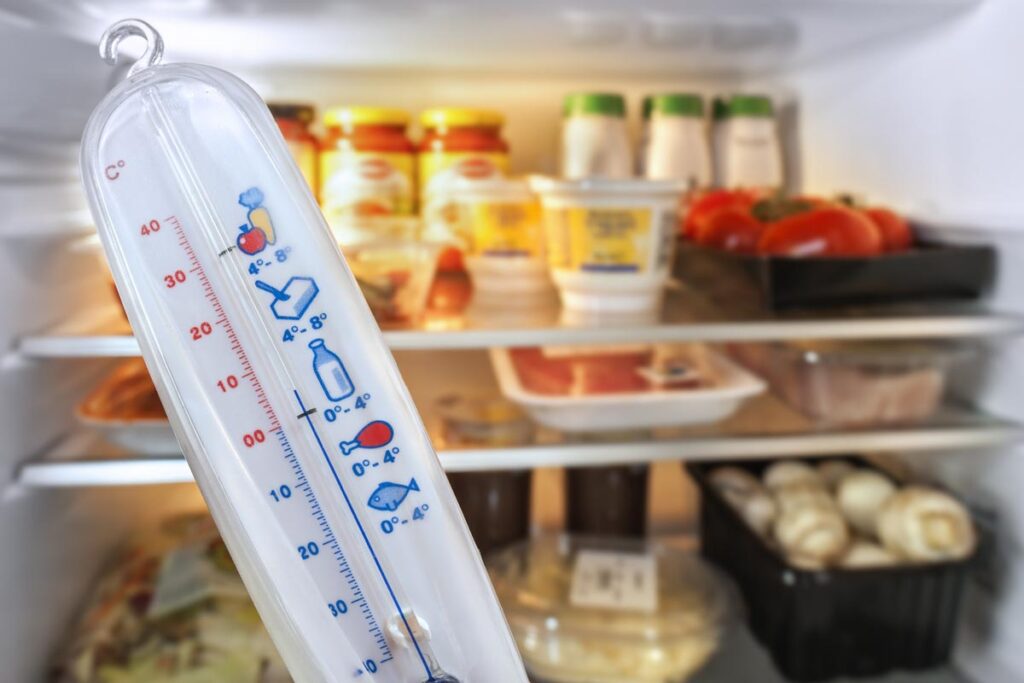 temperature nel frigorifero