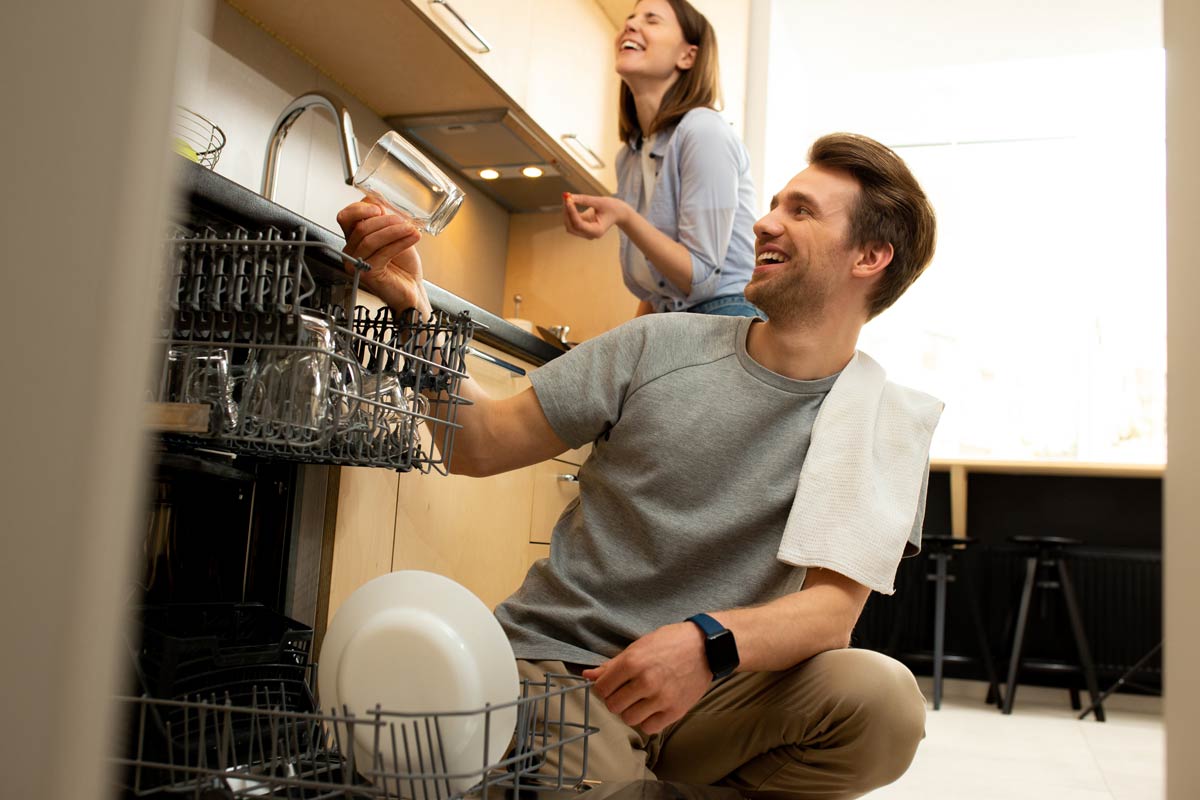 5 trucchi per mantenere la tua lavastoviglie a incasso pulita e efficiente
