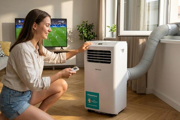HISENSE Climatizzatore Portatile APC07KV HISENSE Climatizzatore Portatile APC07KV