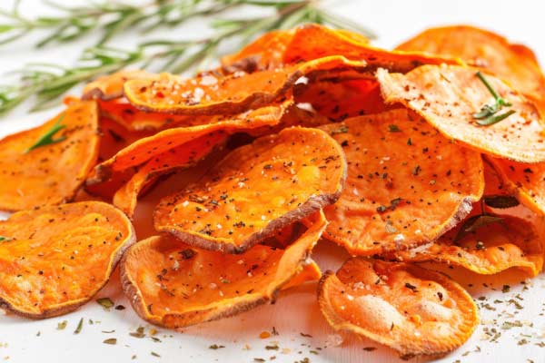 chips di patate dolci chips di patate dolci
