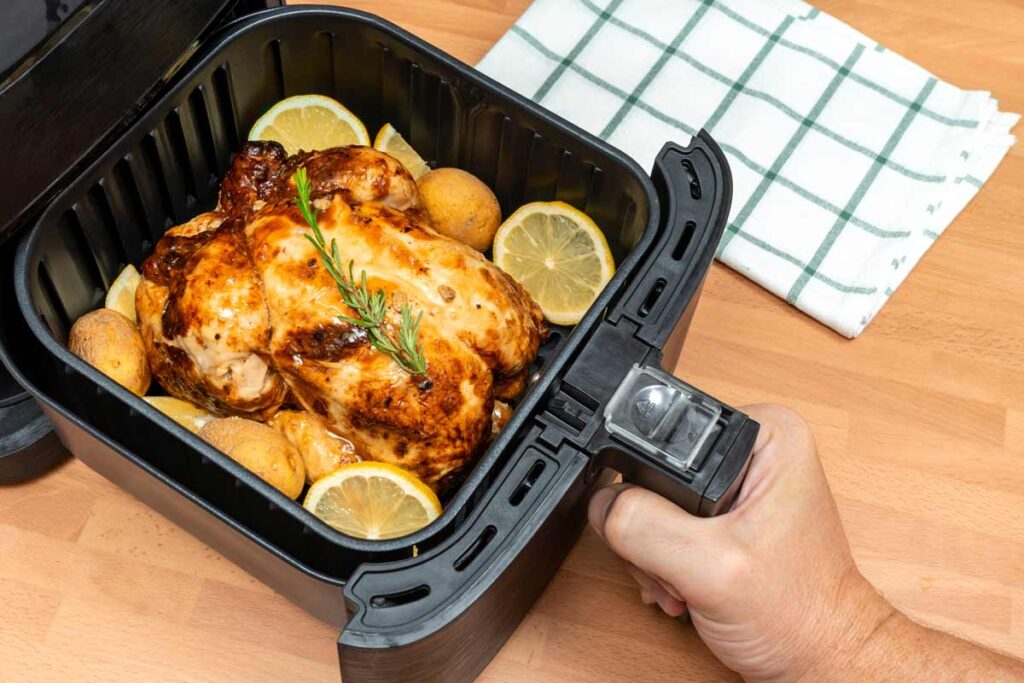 cuocere pollo friggitrice ad aria cuocere pollo friggitrice ad aria