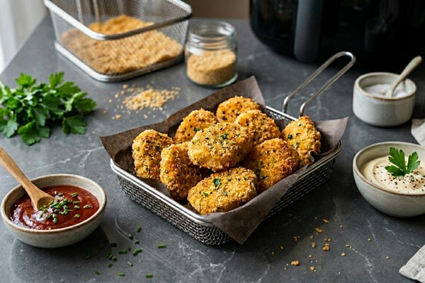 nuggets in friggitrice ad aria nuggets in friggitrice ad aria