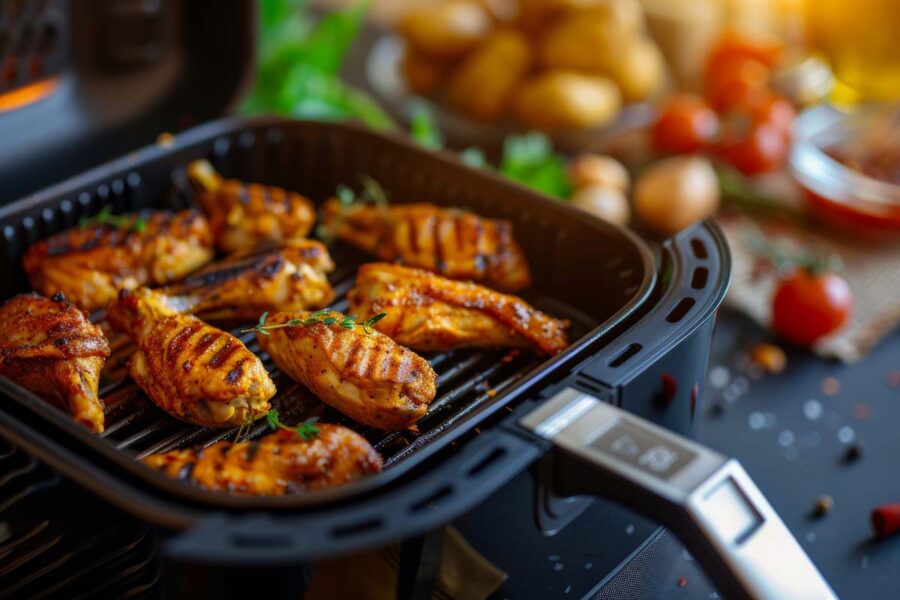 Ricette di pollo in friggitrice ad aria: idee facili, veloci e leggere